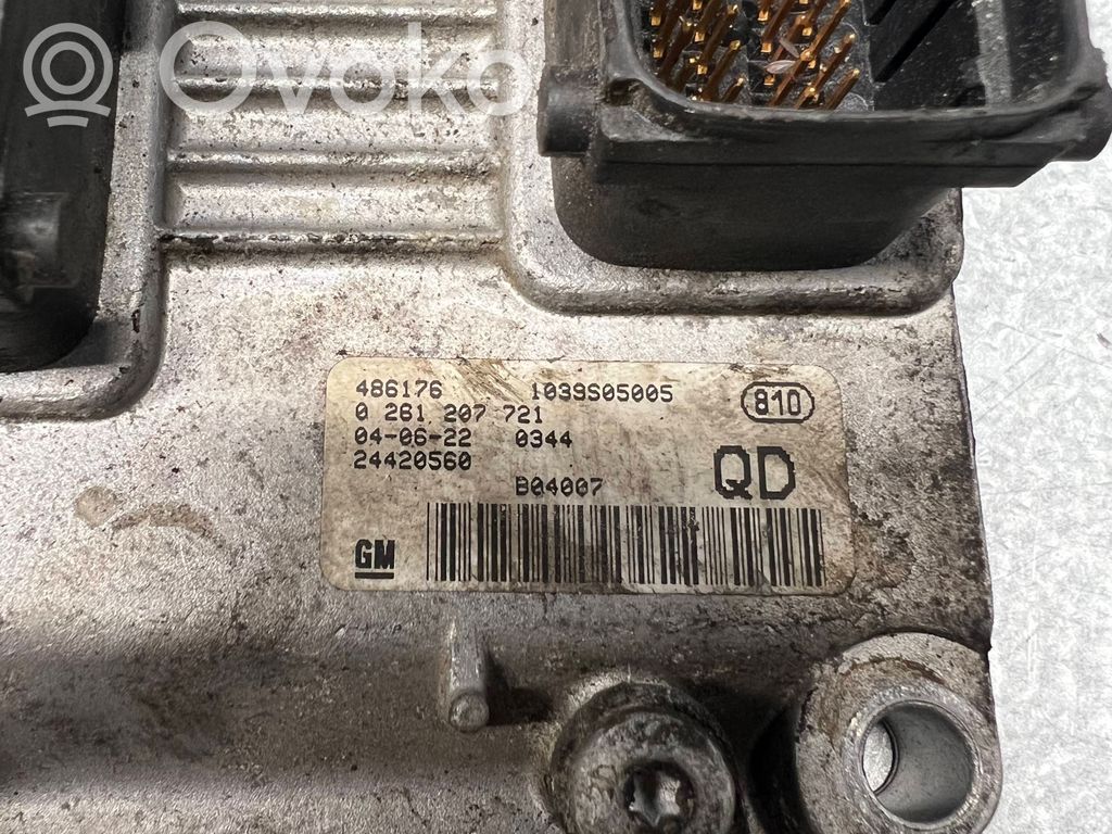Opel Astra H Ignition amplifier control unit 
