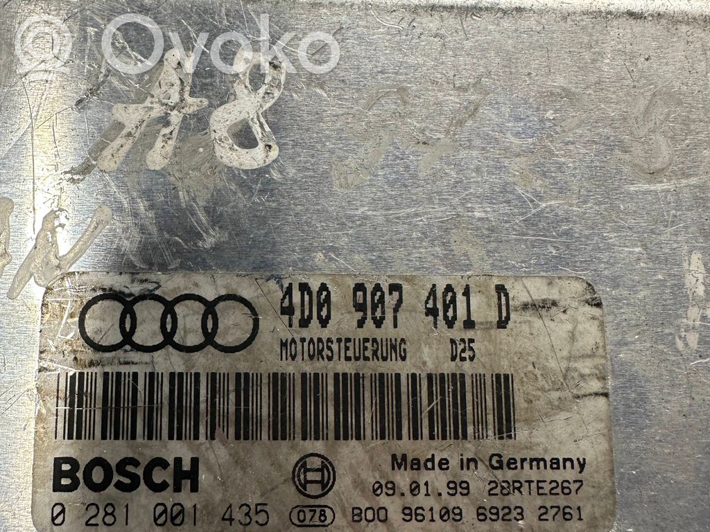 Audi A8 S8 D3 4E Engine control unit/module 