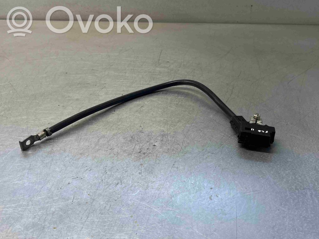 BMW 5 F10 F11 Minus / Klema / Przewód akumulatora 