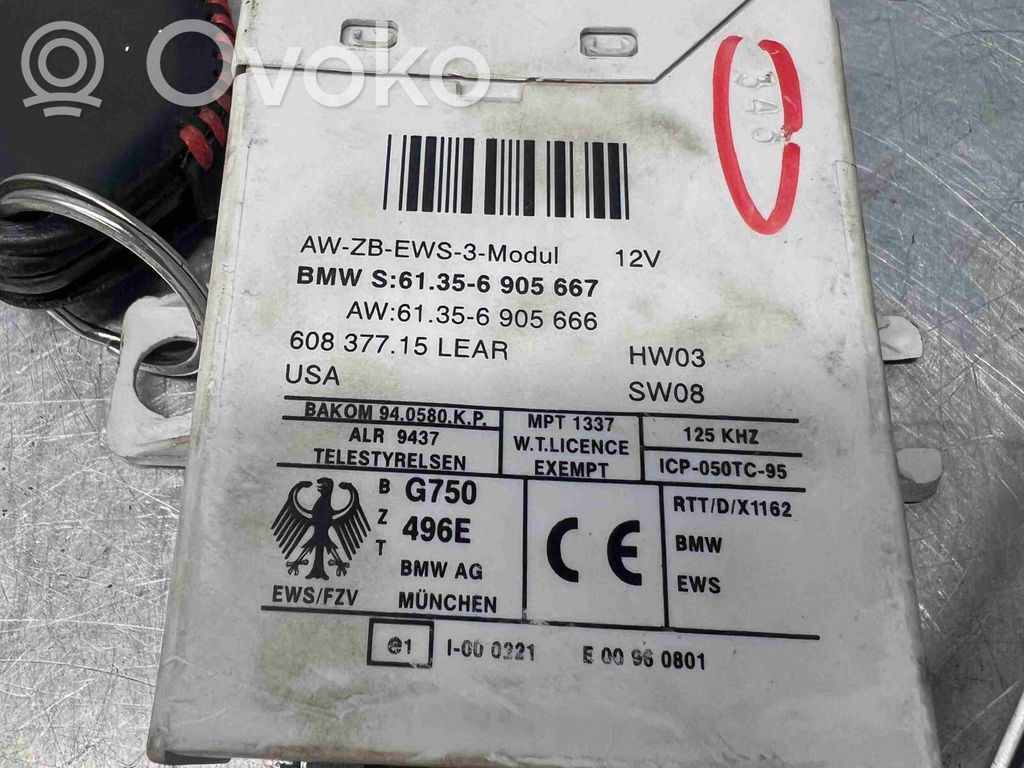 BMW X5 E53 Dzinēja vadības bloks 