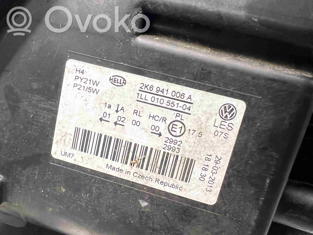 Volkswagen Caddy Headlight/headlamp 