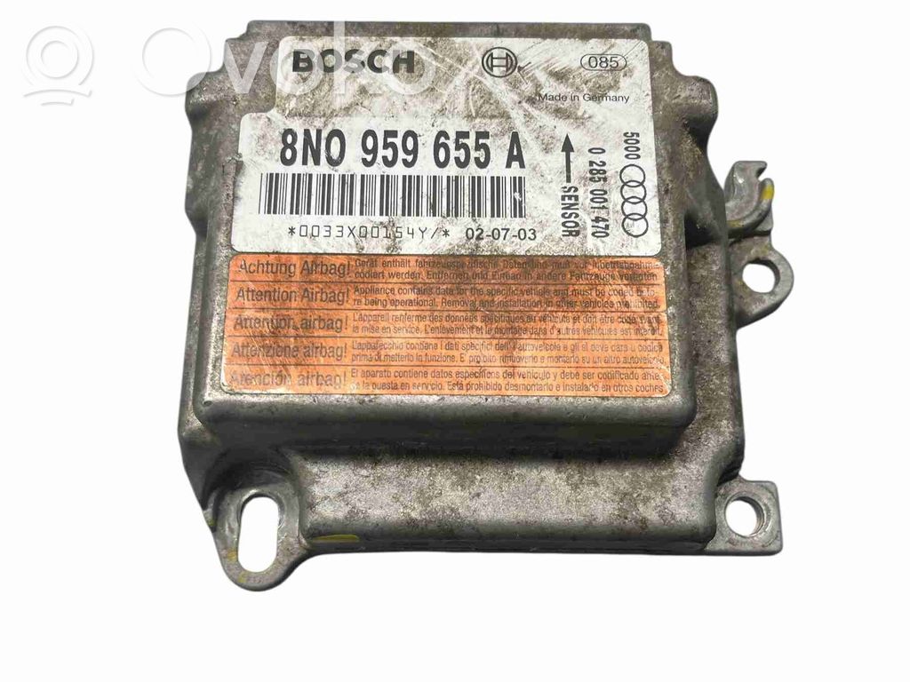 Audi TT Mk1 Unitate/modul de comandă airbaguri 
