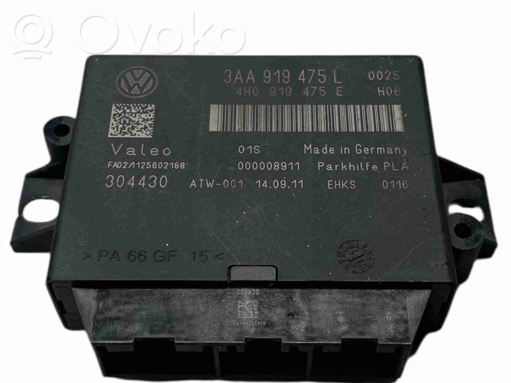 Volkswagen PASSAT B7 Sterownik / Moduł parkowania PDC 