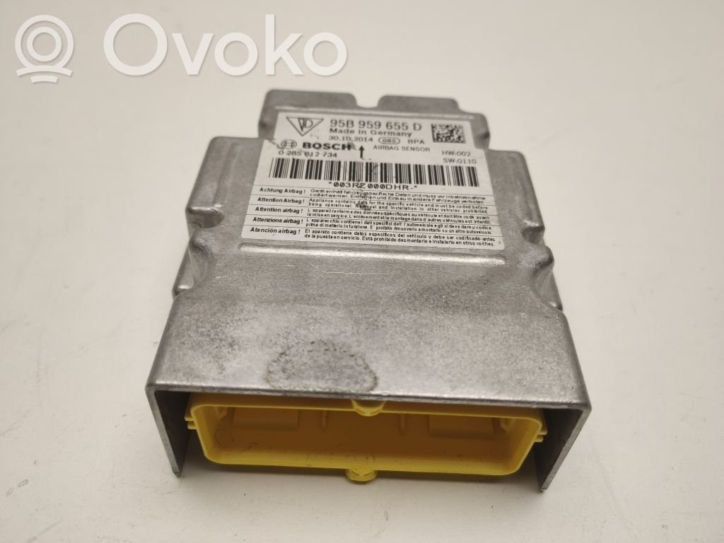 Porsche Macan (95B) Airbag control unit/module 
