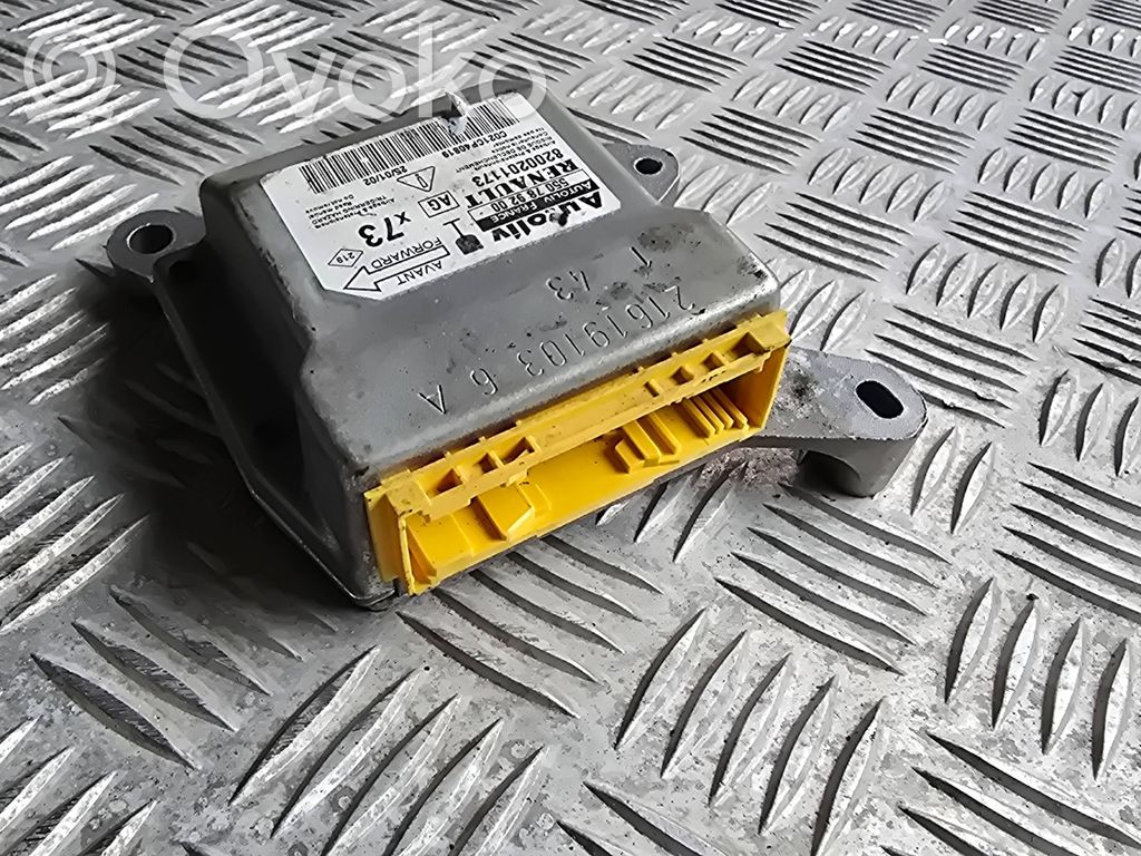 Renault Vel Satis Unitate/modul de comandă airbaguri 