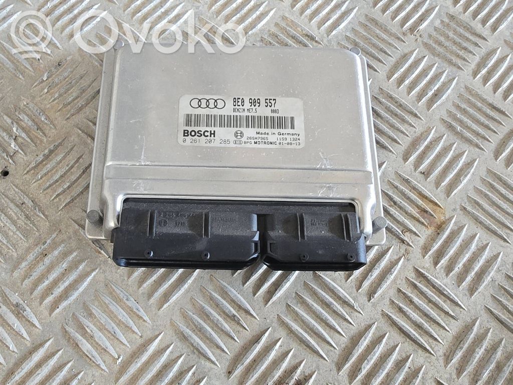 Engine control unit/module   8E0909557,26SA7965,0261207285