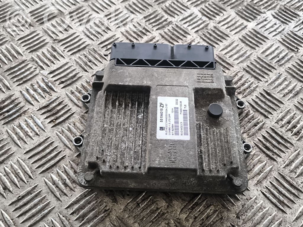 Opel Combo C Engine control unit/module 