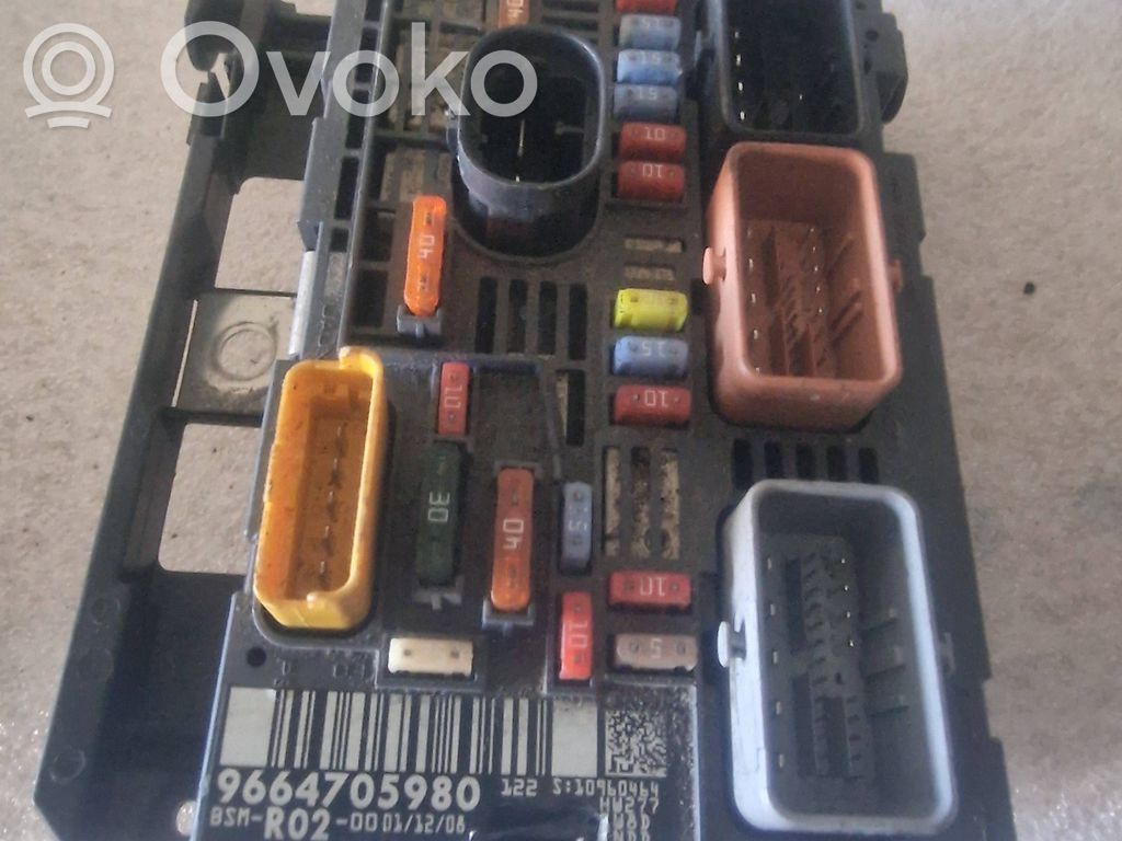 BSM Control unit   9664705980,BSMR0200