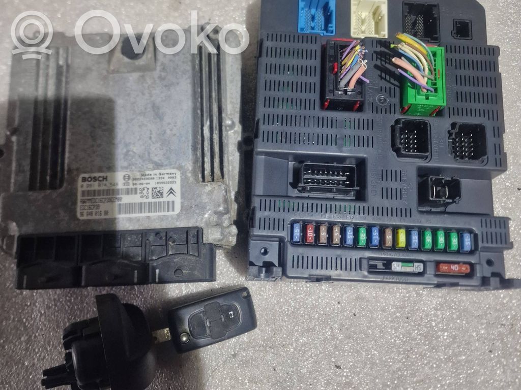 Citroen C8 Kit calculateur ECU et verrouillage 