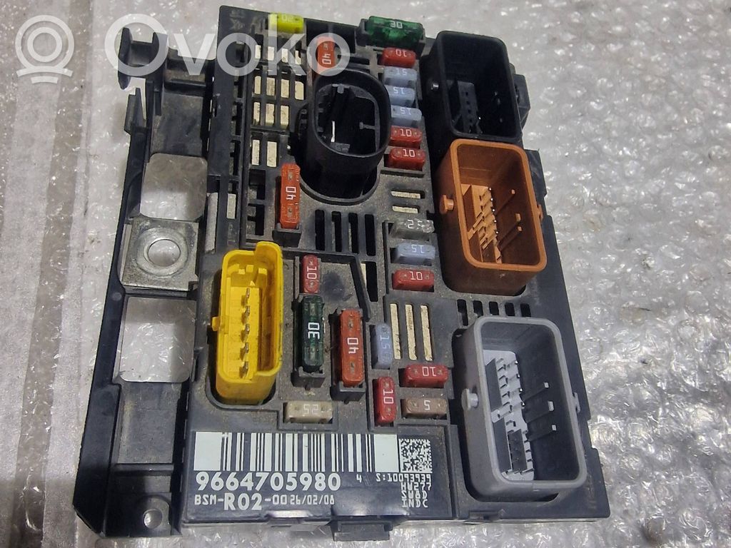 Module de fusibles   9664705980,BSMR0200