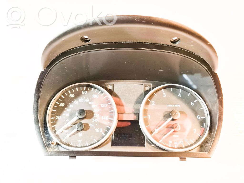 BMW 3 E90 E91 Speedometer (instrument cluster) 
