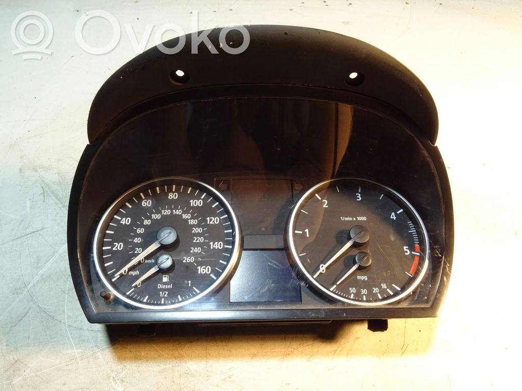 BMW 3 E90 E91 Nopeusmittari (mittaristo) 