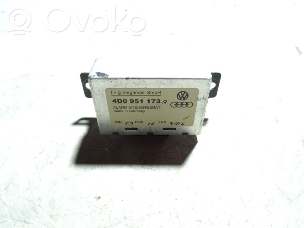 Audi A8 S8 D2 4D Alarm control unit/module 