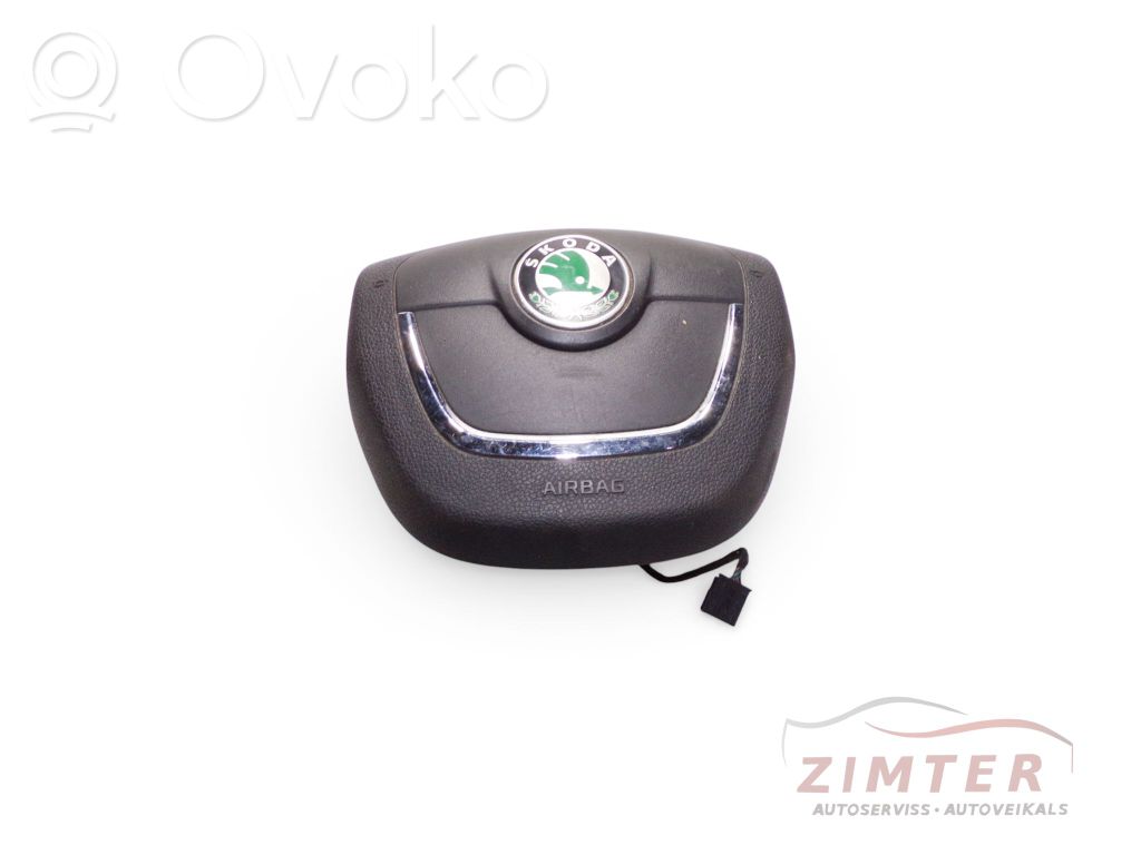 Skoda Octavia Mk2 (1Z) Poduszka powietrzna Airbag kierownicy 