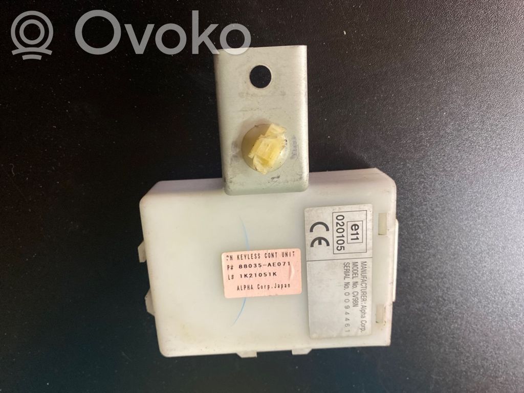 Subaru Outback Other control units/modules 