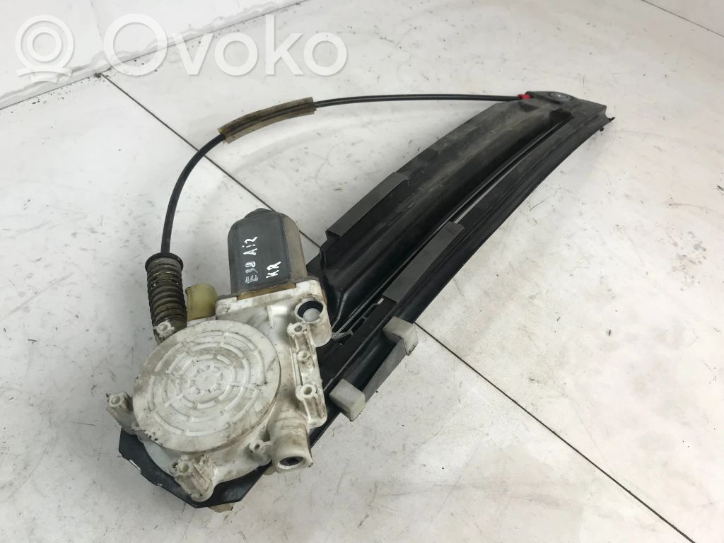BMW 5 E39 Rear door window regulator with motor 