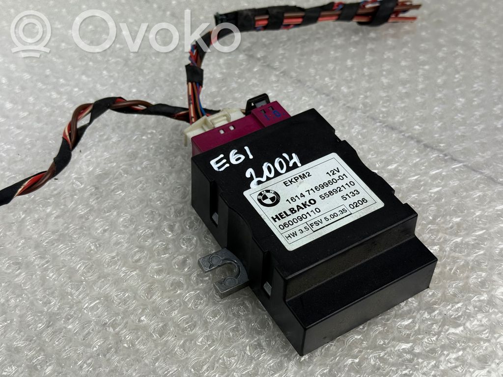 BMW 5 E60 E61 Fuel injection pump control unit/module 