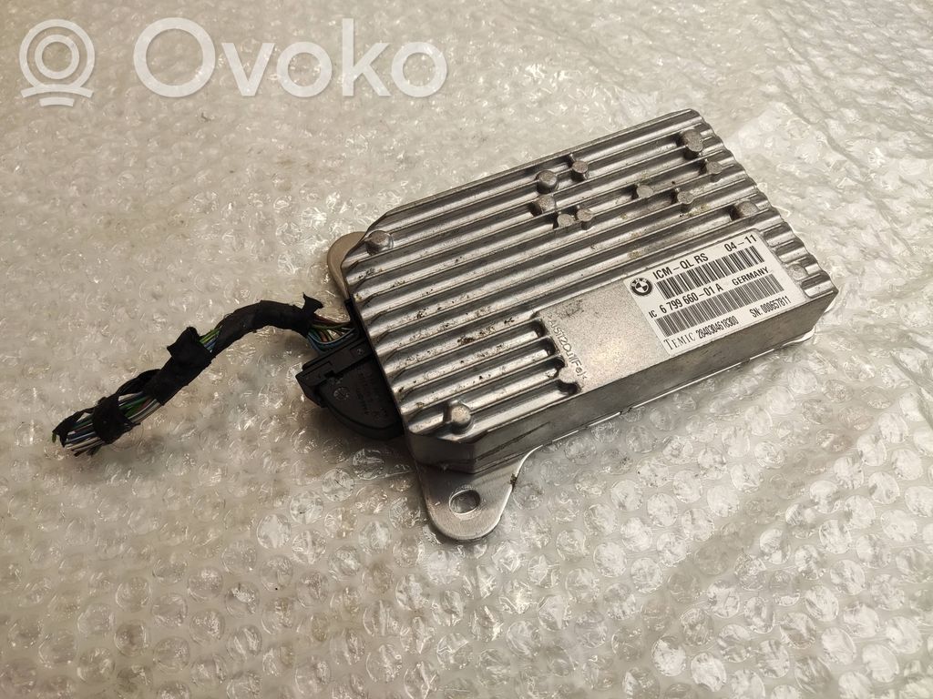 BMW 5 F10 F11 Sterownik / Moduł zawieszenia pneumatycznego 