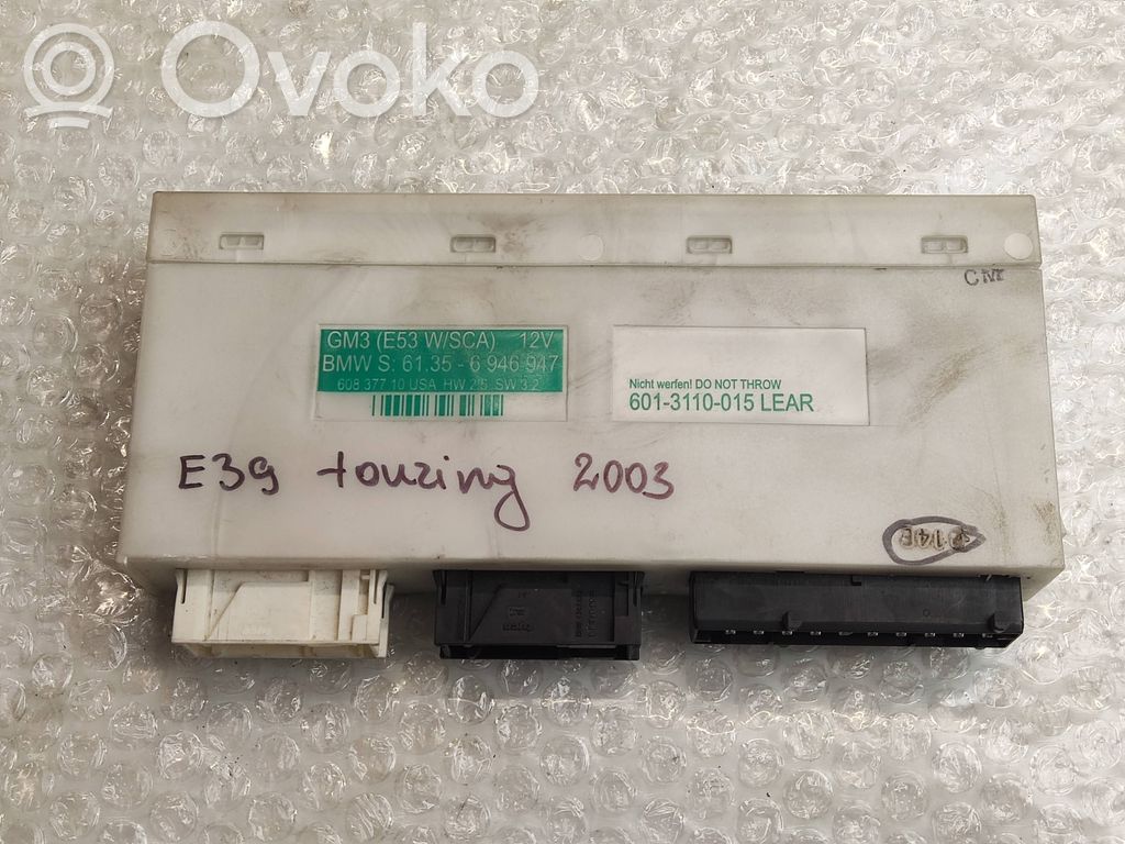 BMW 5 E39 Komforto modulis 
