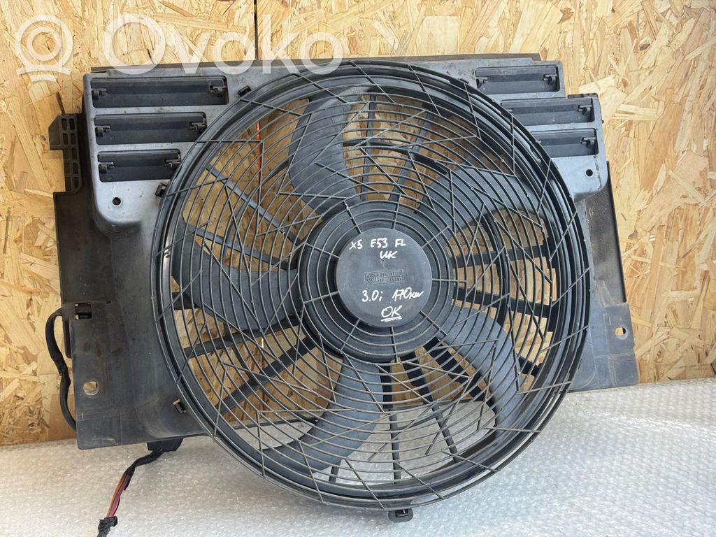 BMW X5 E53 Elektrisks radiatoru ventilators 