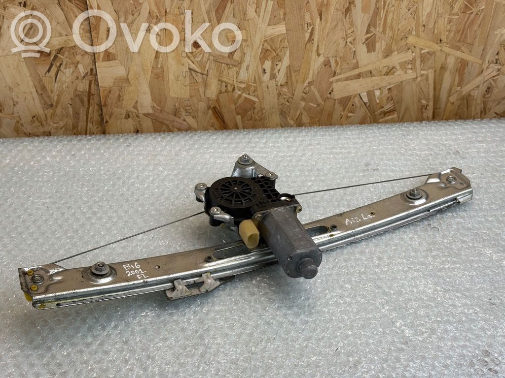 BMW 3 E46 Regulador de puerta trasera con motor 