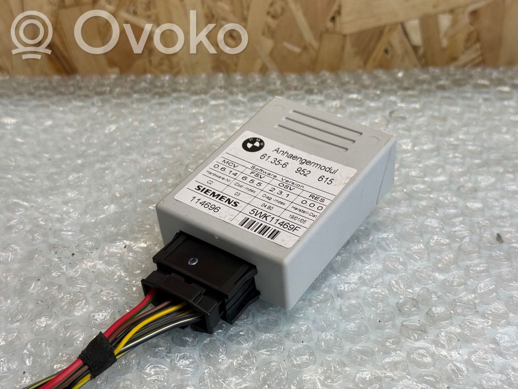 BMW 5 E60 E61 Tow bar trailer control unit/module 