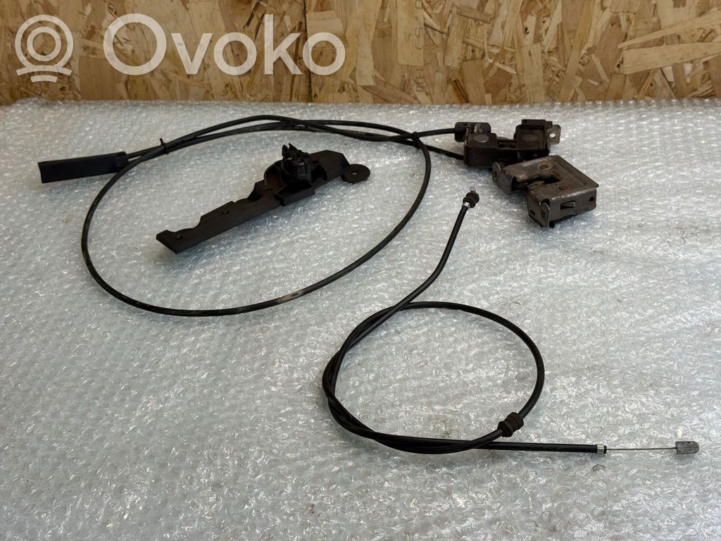BMW 5 E60 E61 Engine bonnet (hood) release handle 