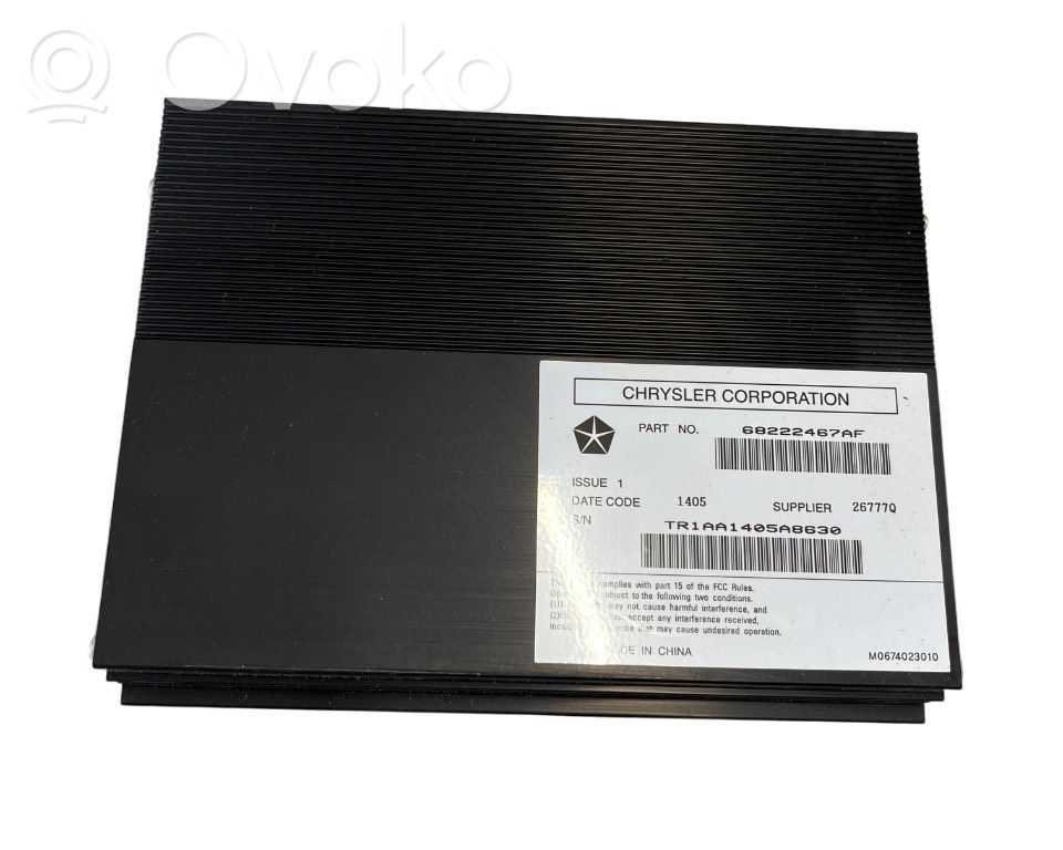 Dodge Challenger Garso stiprintuvas 