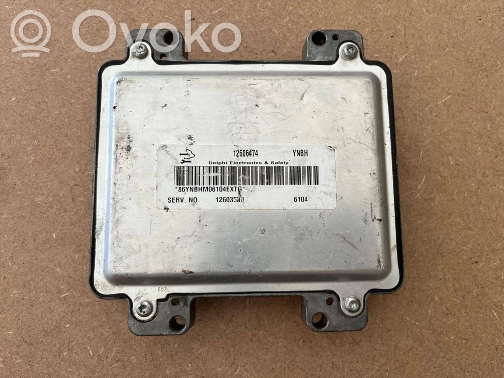 Engine control unit/module ECU   12606474,12603530,86GNNN106104EXT