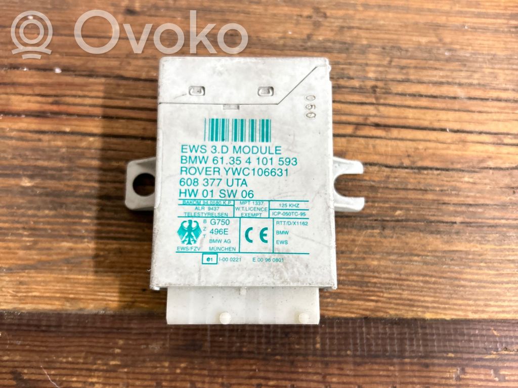 BMW 3 E36 Imobilaizerio valdymo blokas 
