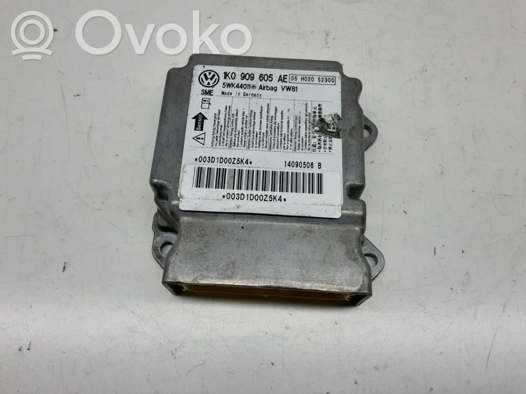 Volkswagen Scirocco Airbag control unit/module 