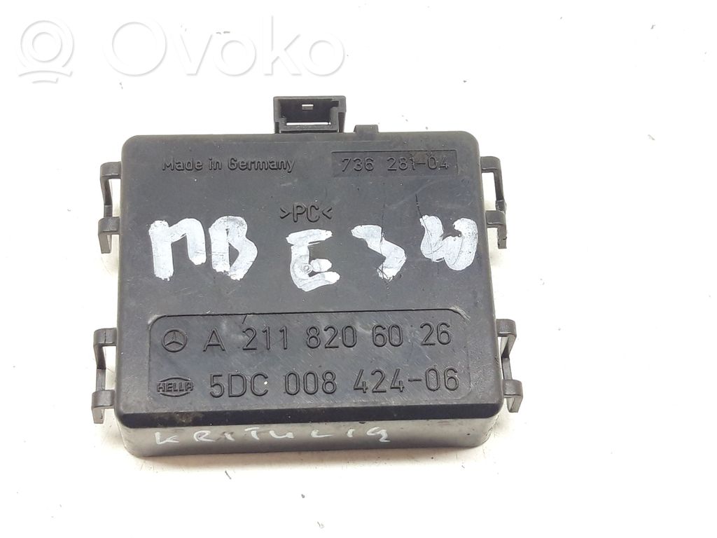 Mercedes-Benz E W211 Sensor de lluvia 