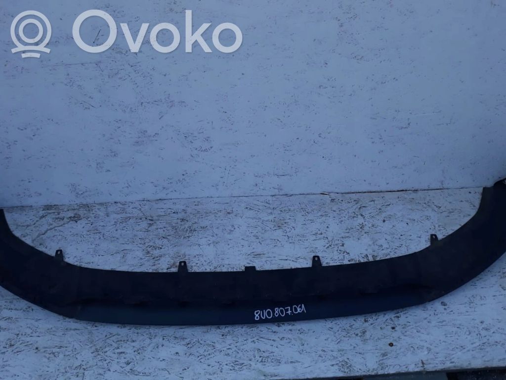 Audi Q3 8U Apatinė bamperio dalis (lūpa) 