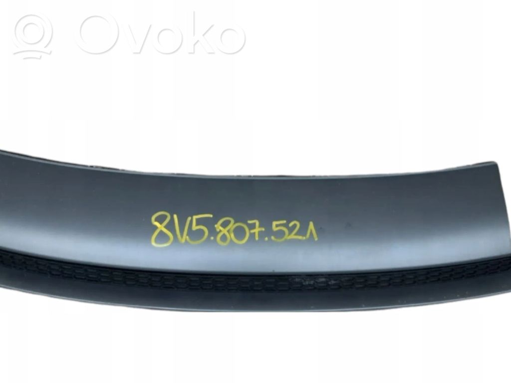 Audi A3 S3 8V Moldura inferior del parachoques trasero 