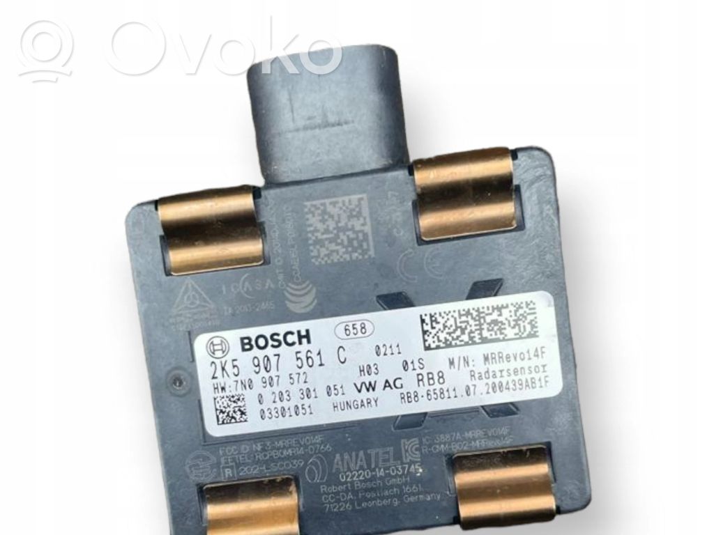 Volkswagen Caddy Sensor de radar Distronic 