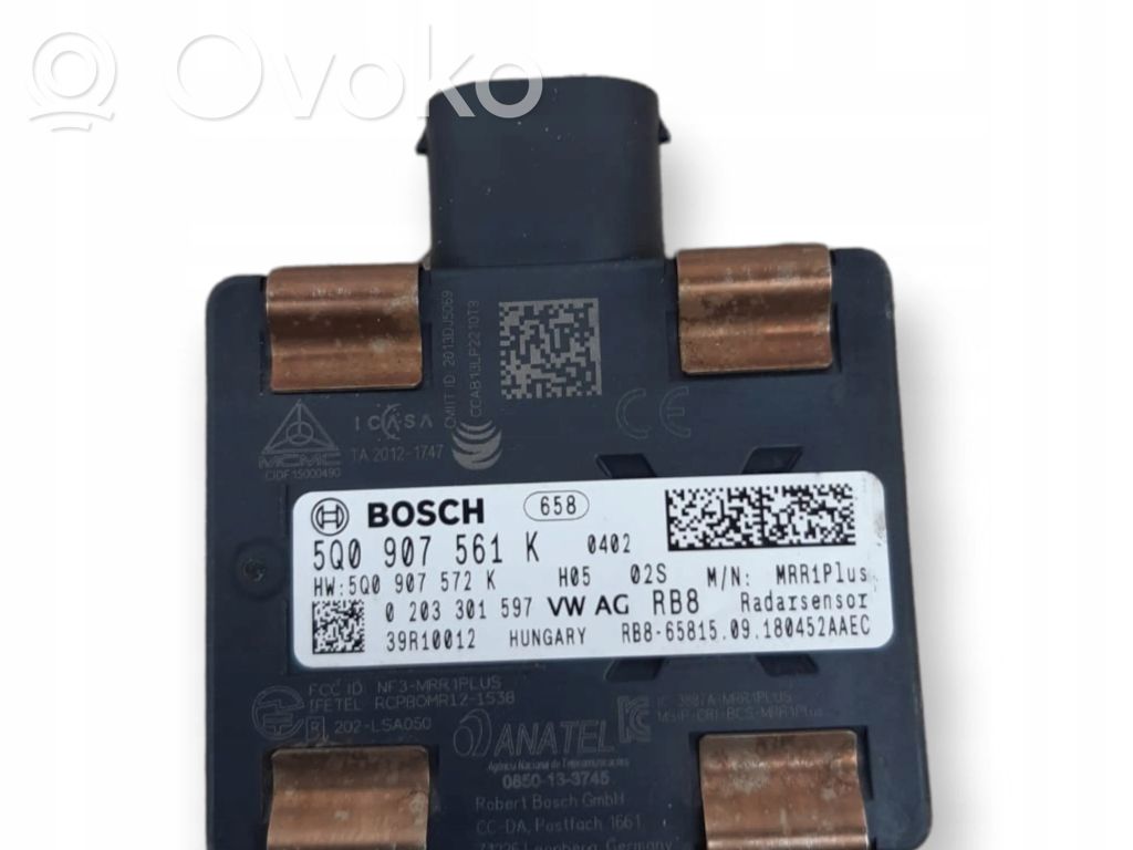 Volkswagen Golf VII Sensor de radar Distronic 