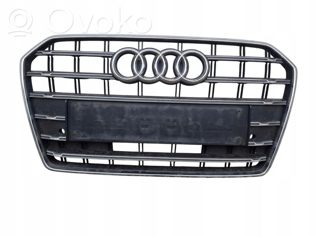 Audi A6 C7 Maskownica / Grill / Atrapa górna chłodnicy 