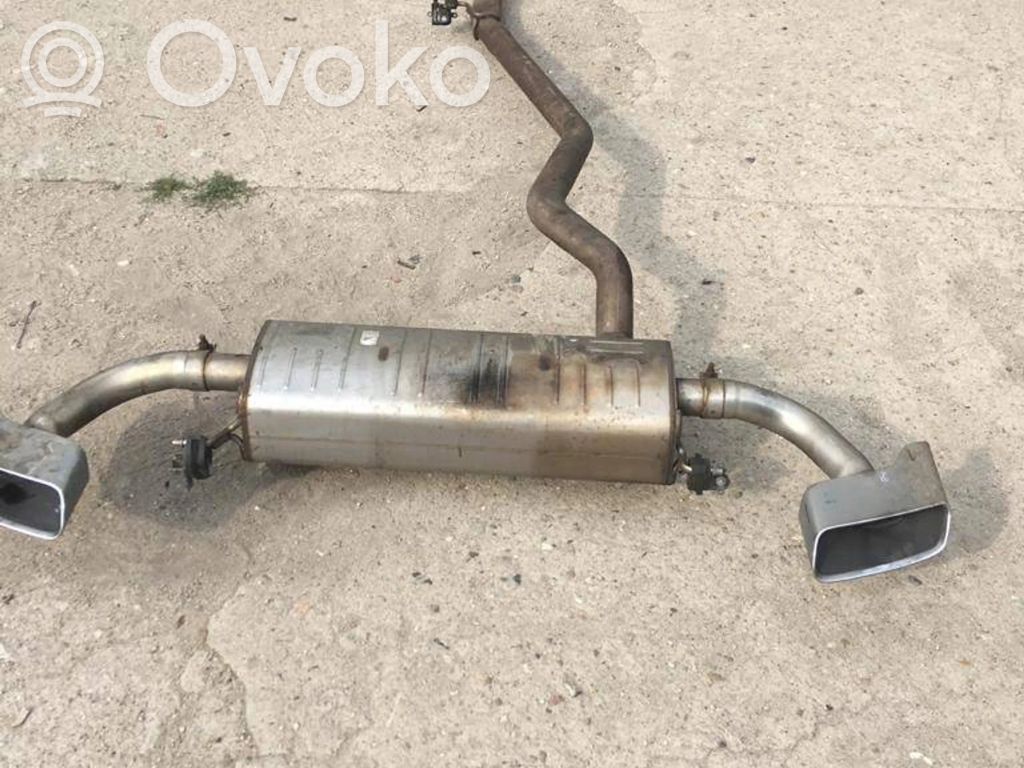 Audi Q7 4M Aizmugurējais izpūtēja bundulis 