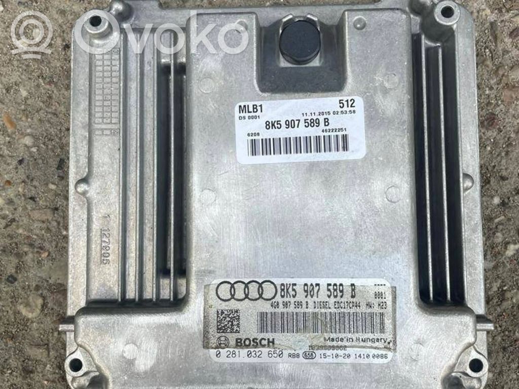 Sterownik / Moduł ECU   8K5907589B,46222251