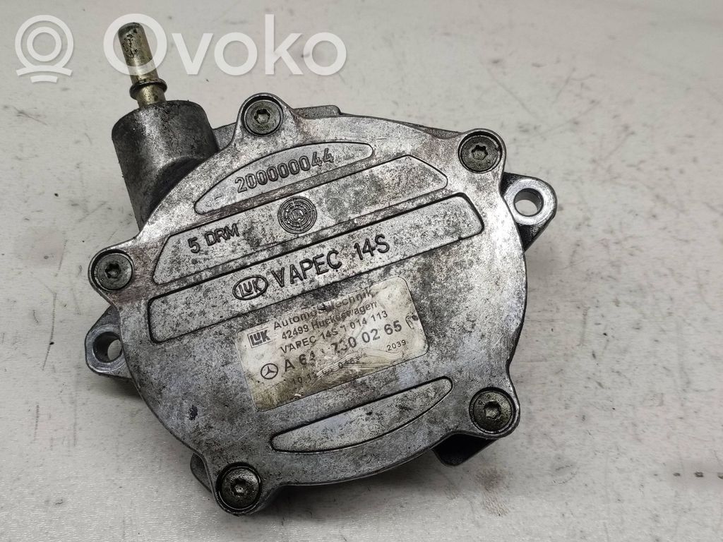 Mercedes-Benz A W169 Pompa podciśnienia / Vacum 