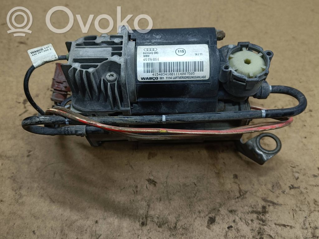 Audi A6 Allroad C6 Pneumatinės (oro) pakabos kompresorius 