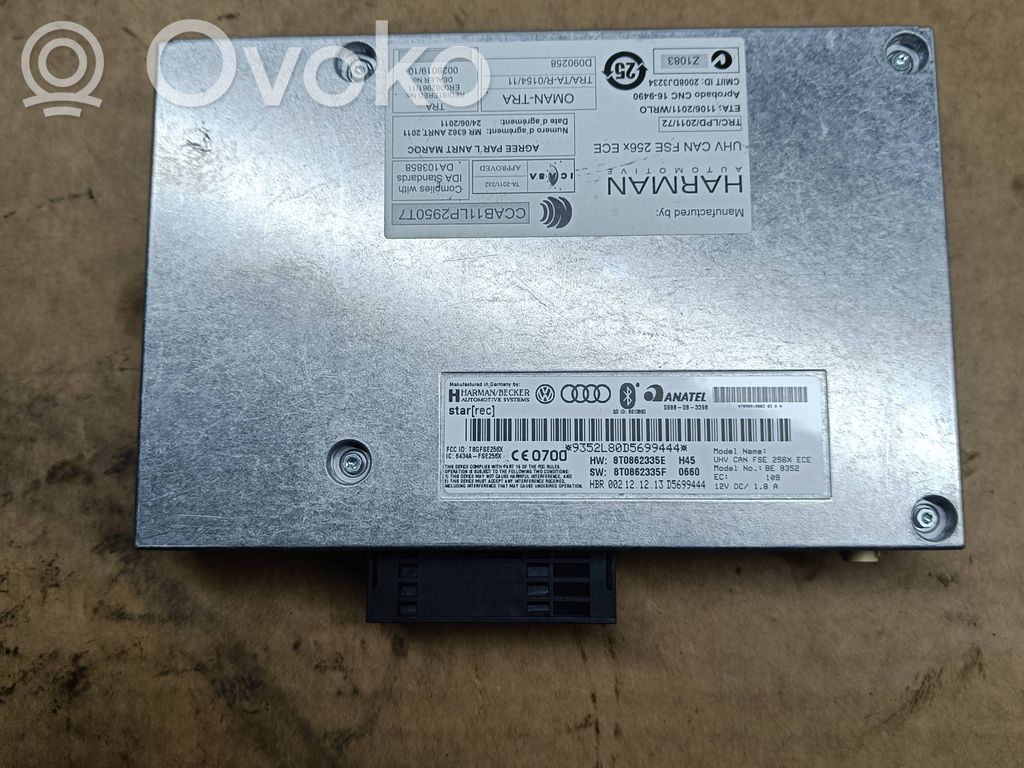 Audi A4 S4 B8 8K Bluetooth control unit module 