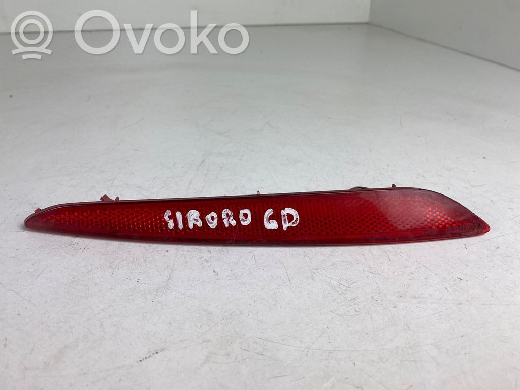 Volkswagen Scirocco Rear tail light reflector 