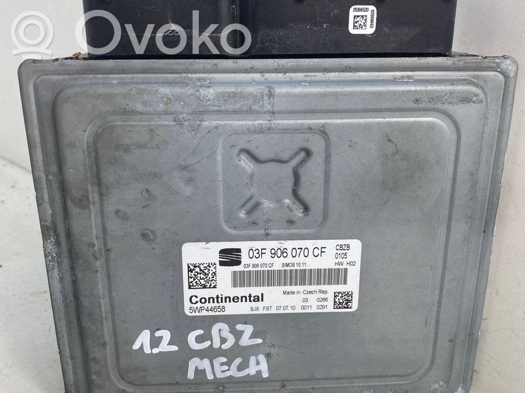 Engine control unit/module   03F906070CF,5WP44658,03F906070GS