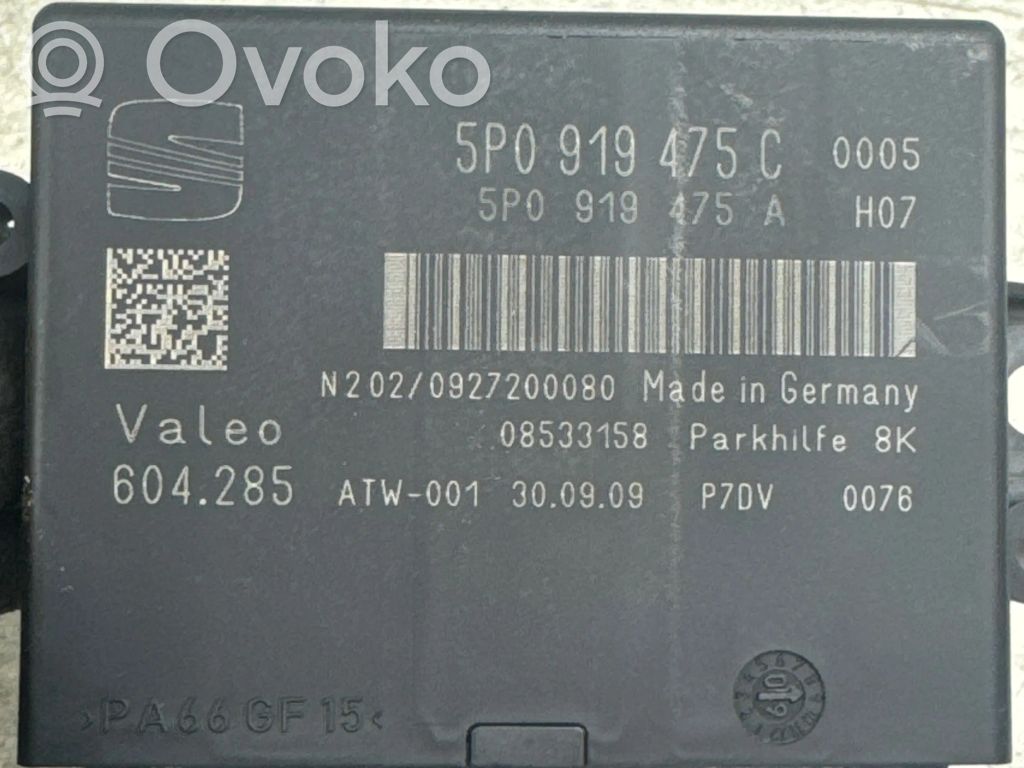 Seat Leon (1P) Parking PDC control unit/module 