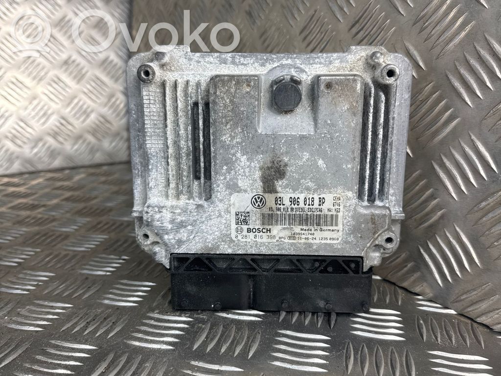 Engine control unit/module   03L906018BP,03L906018BR,0281016398,EDC17C46