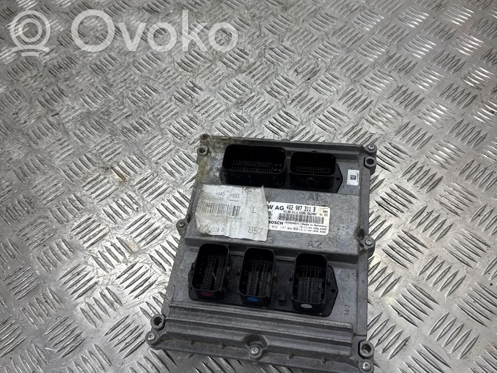 Audi A6 S6 C7 4G Engine control unit/module 