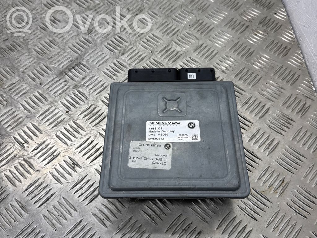 Engine control unit/module   7583332,5WK93642