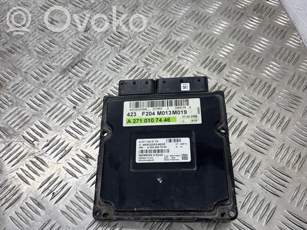 Mercedes-Benz C W204 Sterownik / Moduł ECU 