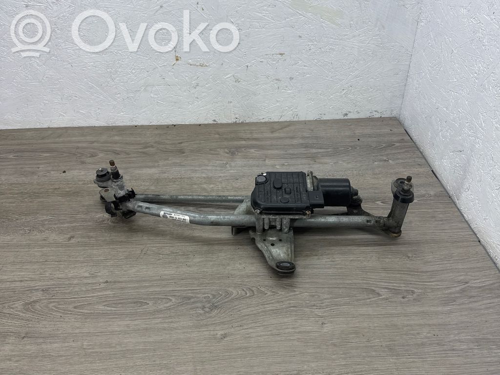 Volkswagen PASSAT B7 Mechanizm i silniczek wycieraczek szyby przedniej / czołowej 